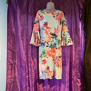 Calvin Klein Floral Dress size 6